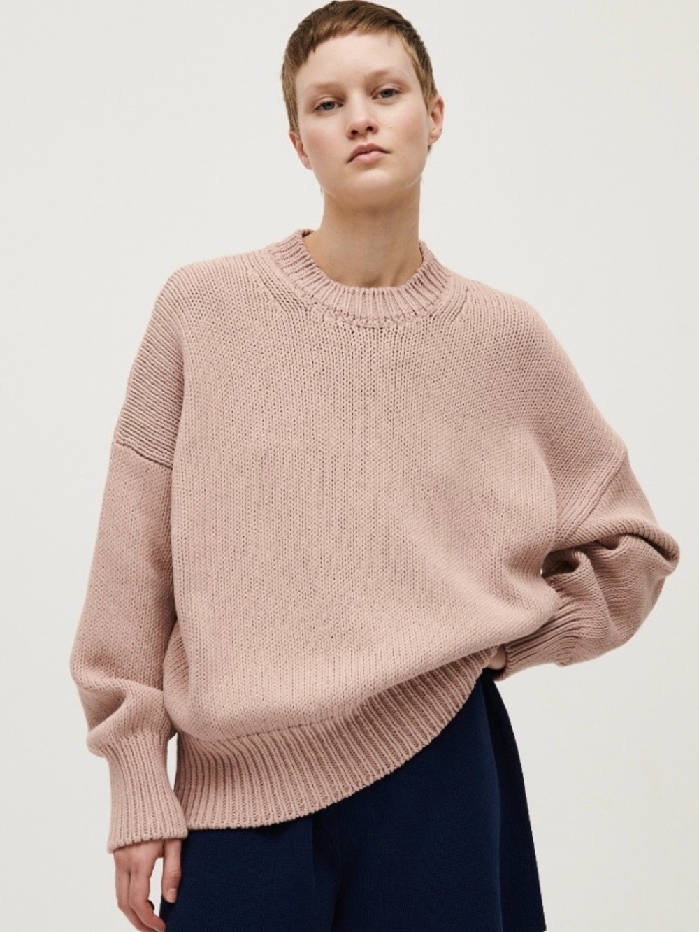 Babaa jumper no16 in plum blossom